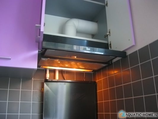 Вытяжки для кухни с отводом в вентиляцию и без отвода - изучаем!